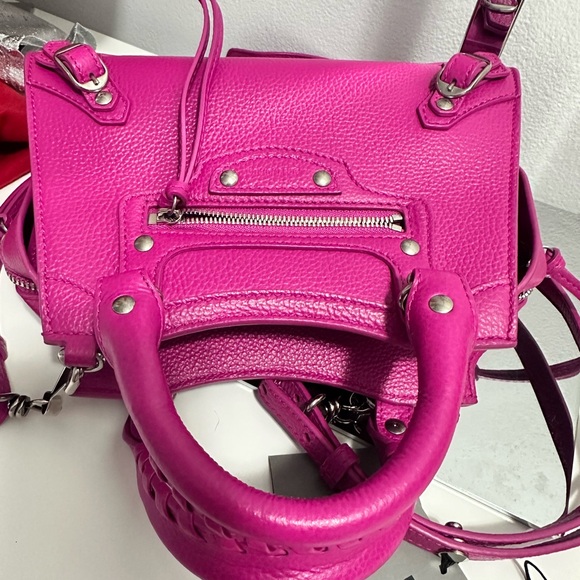 Today only 🍒SALE Balenciaga Neo Classic Mini Top Handle Bag 100 💯 condition - Picture 12 of 14